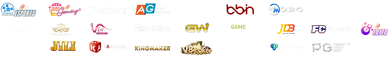 Danh sách đối tác cung cấp trò chơi tại daga94